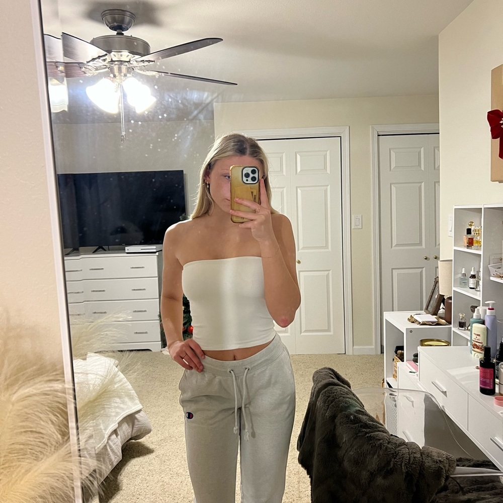Champion sweatpants.